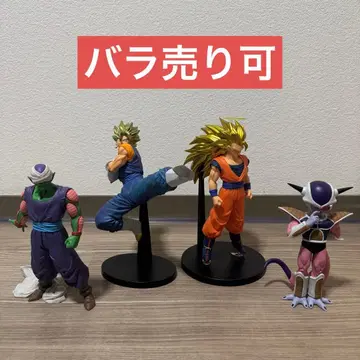 드래곤볼 피규어 4개 묶음 판매 손오공 프리저 피콜로 베지트