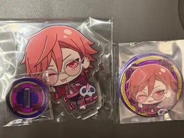 파보테리아 오이란자카 쿄야 아크릴 스탠드 캔뱃지 세트