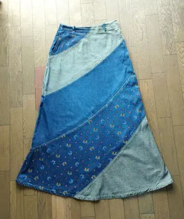 빈티지! 에스카르고 롱 스커트 L 사이즈