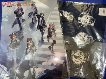 니지산지 Rain Drops 클리어 포스터 토트백