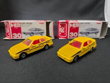 토미카 빨간색 상자 30 혼다 쿠이 인테그라 (일본제) 2대 세트