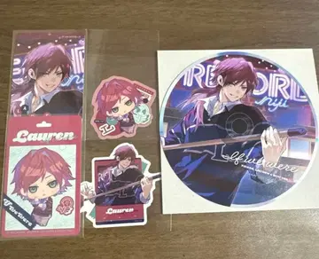 니지산지 If we were 로렌 폴라로이드풍 카드 특전 씰