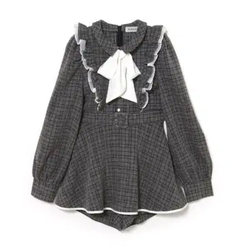 bubbles 프릴 페플럼 셋업