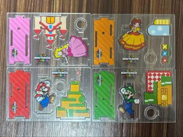 NINTENDO WORLD 펜 스탠드 마리오/루이지/피치/데이지