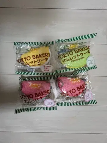 TOKYO BAKERY 스퀴즈 4개 세트