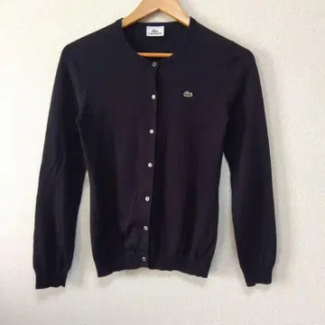 LACOSTE 라코스테 긴팔 가디건 38 코튼 니트 가디건