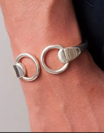 nobu Ikeguchi 실버 뱅글