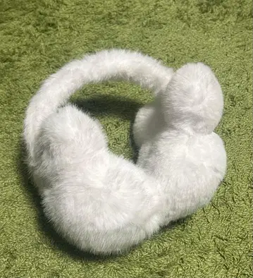 디즈니 귀도리 화이트 화이트