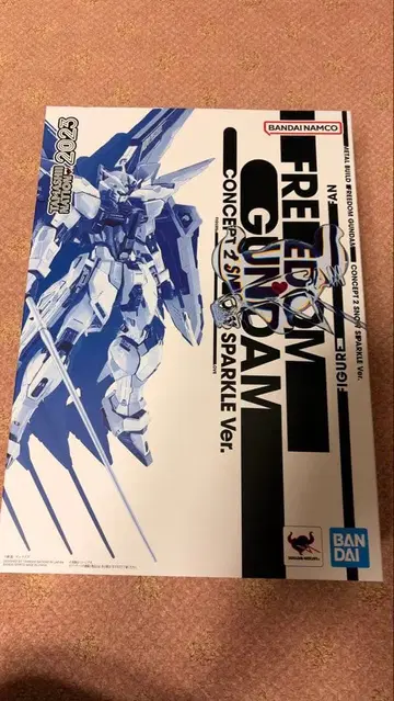 메탈빌드 프리덤 건담 snow sparkle