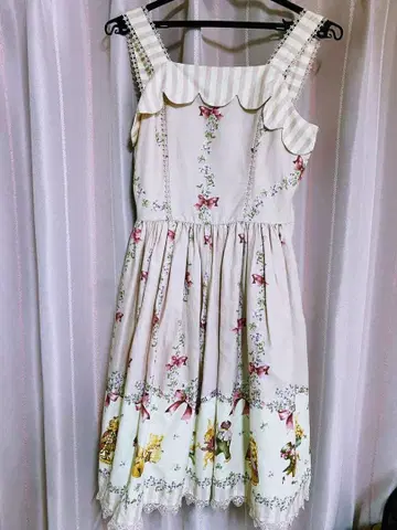 이노센트 월드 위너왈츠 스캘럽 오버롤 스커트