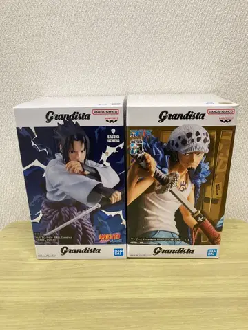 Grandista 우치하 사스케 트리팔가 로우 피규어 2개 세트