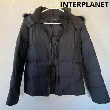 INTERPLANET(인터넷) 다운 자켓 블랙