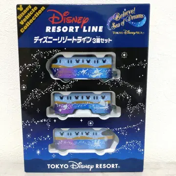 토미카 디즈니 리조트 라인 3량 세트 빌리브! 씨 오브 드림스