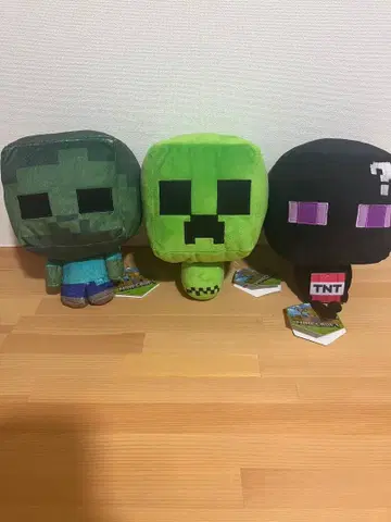 마인크래프트 셀레브레이션 봉제 인형 전 3종