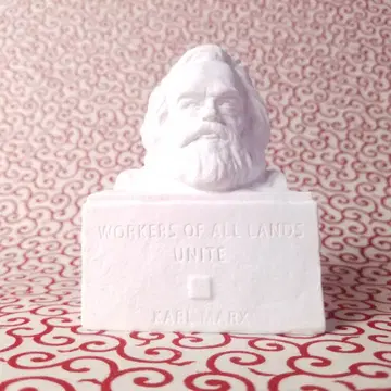 [ 만국의 노동자여, 단결하라! ] 칼 마르크스 석고 피규어