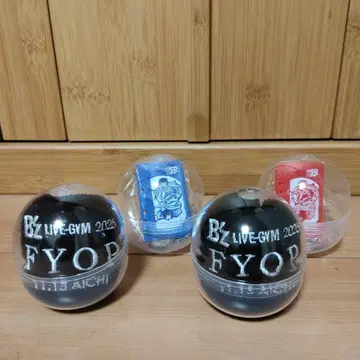 B'z LIVE-GYM 2025 FYOP 한정판 가챠 4개 세트