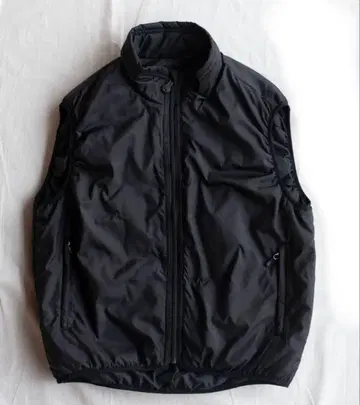 WAIPER 라이트 퍼프 프리마로프트 베스트 블랙 M