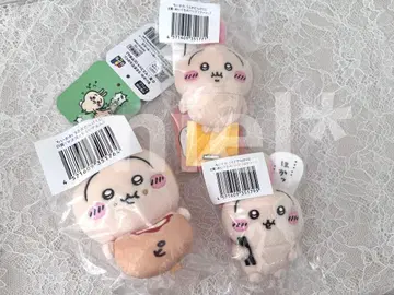 치이카와 (먼작귀) 토끼투성이 복권 마스코트 피자만 인형 배지