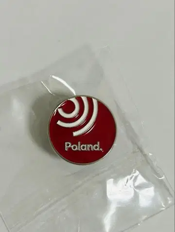 [ 완판템 ] 오사카 만박 폴란드 파빌리온 핀 배지