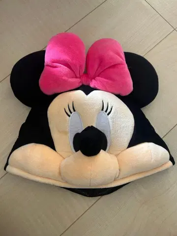 미니 마우스 팬캡 봉제 인형 모자