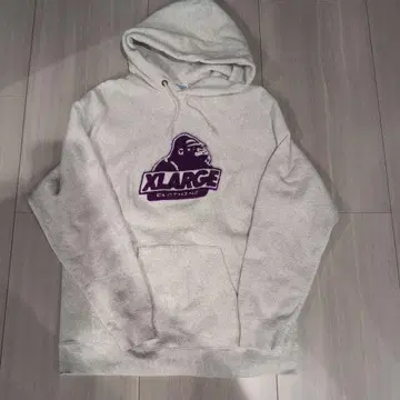 XLARGE 그레이 후드티