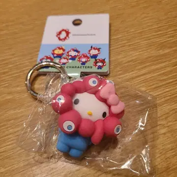 산리오 미야쿠미야쿠 키티 파스텔 키리 키링