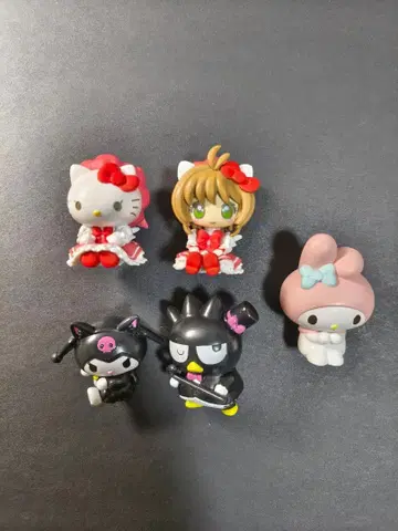 산리오 피규어 묶음 판매 키티 쿠로미 배드마츠마루 마이멜로디