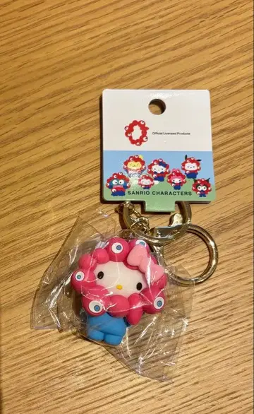 산리오 미야쿠미야쿠 키링 파스텔 키티
