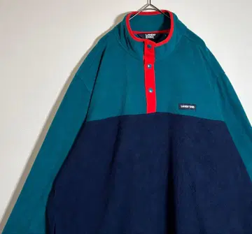 LAND'S END 랜즈엔드 스냅 버튼 플리스