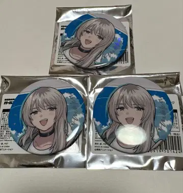 극장판 총집편 갈클라 트레이딩 오로라 캔뱃지 카와라기 모모카 3개