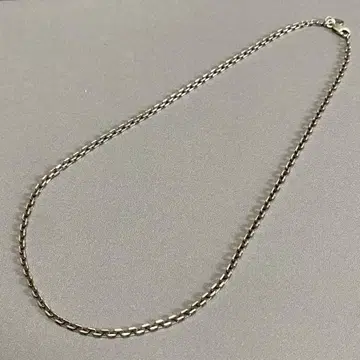 SAAD 사드 실버 썬 심볼 3mm 세카쿠 체인 목걸이