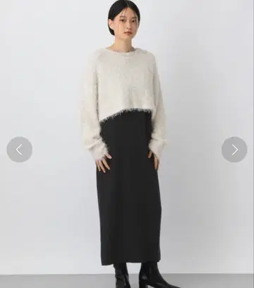 apart by lowrys 라메 샤기 2P 세트 원피스