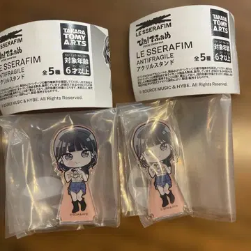 르세라핌 아크릴 스탠드 세트