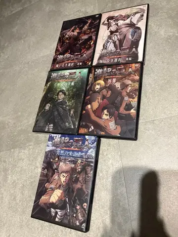 진격의 거인 혜택 DVD 세트