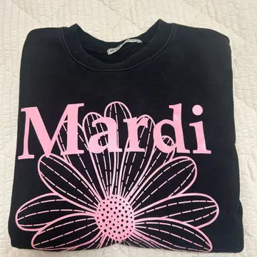 Mardi 플라워 프린트 맨투맨