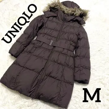 [ 새상품급 ] UNIQLO 여성용 다운 코트 M 브라운