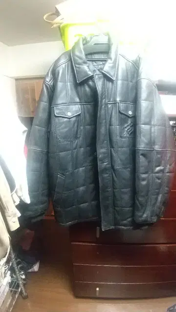 초레어 RACEWEAR 천연 가죽 자켓 2XL hip hopBBOY