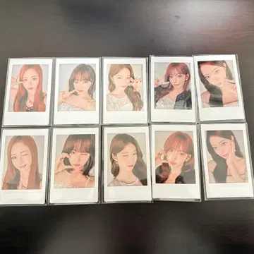 르세라핌 인스턴트 사진 컴플리트 세트