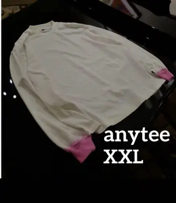 [anytee classics] Pink Dyed Long Tee XXL
