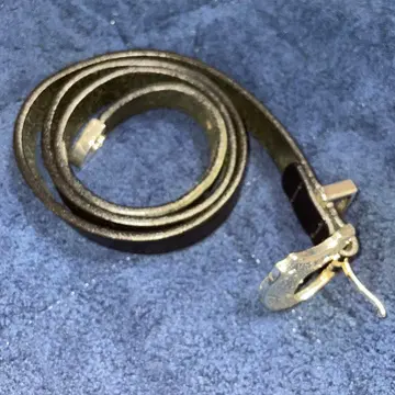 토리 가죽 실버 버클 34