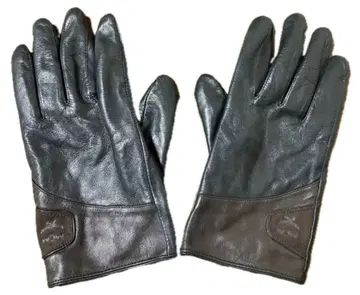 MCM 에무시엠 장갑 그로브 천연 가죽 가죽 양호품