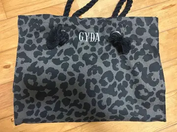 GYDA 레오파드 무늬 토트백 L