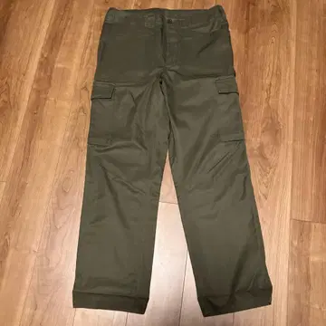 실물 오스트리아군 퍼티그 카고 팬츠