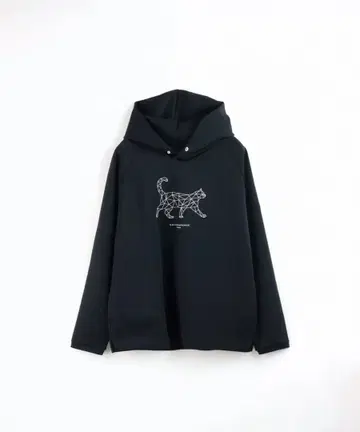 CALL&RESPONSE 프린트 후드티 (고양이)