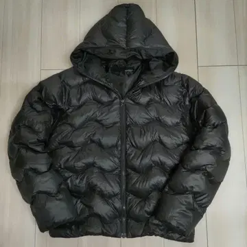 00s Y2K 오닐 웨이브 퀼팅 다운 파카