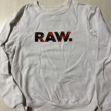 G-Star RAW 화이트 맨투맨 XS