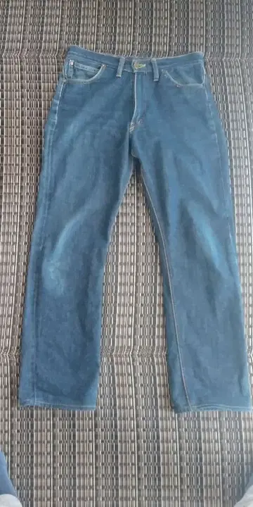 리 101z 스트레이트 데님 팬츠 파랑