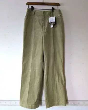 GLOBAL WORK 스트레치 코듀로이 와이드 팬츠