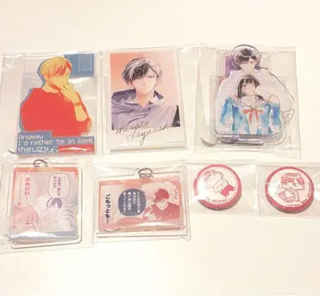 어차피 울 거라면 사랑이 좋아 하야사카 미나토 최애 7개 세트