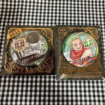 원피스 생일 캔뱃지 로로노아 조로 2022 2023